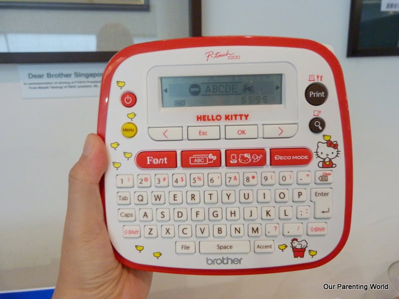 Brother Unveils Special Edition Hello Kitty Electronic Labeller