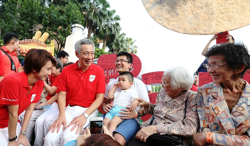 PM Lee Family For Life event3