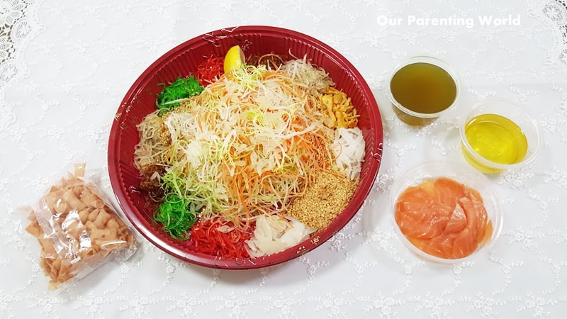 Xin Cuisine Salmon Yusheng