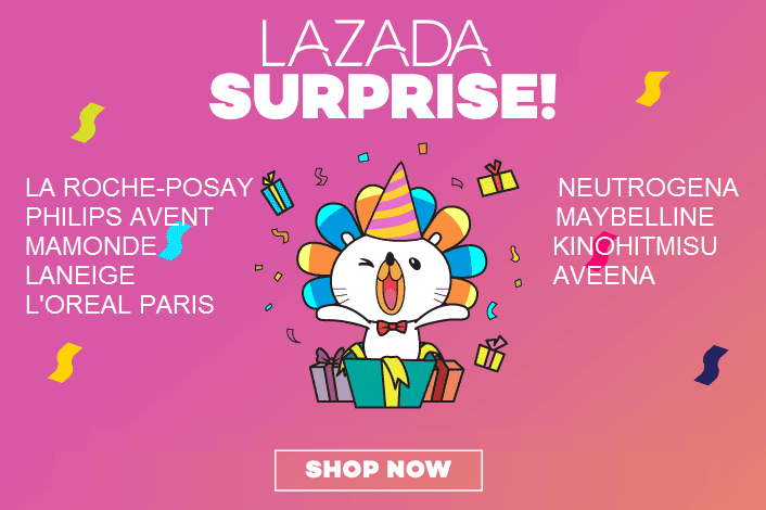 Lazada Surprise Boxes