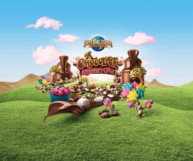 Chocolate Adventure at Universal Studios Singapore 2017