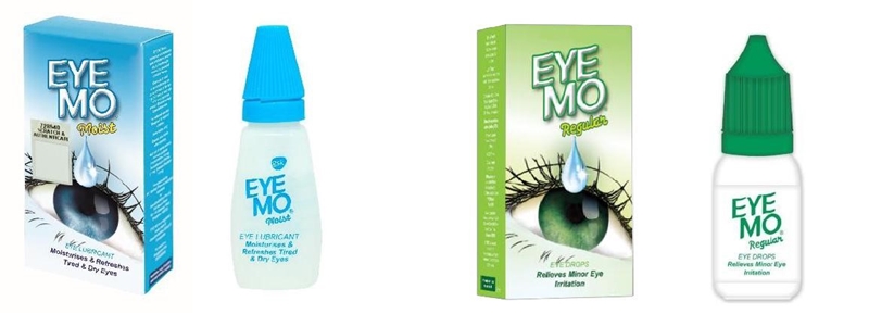 Eye Mo Moist and Eye Mo Regular