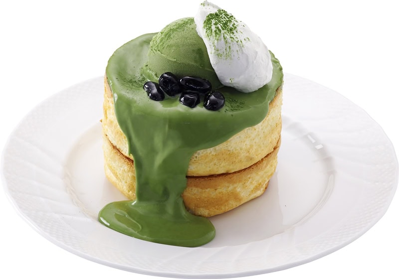 Matcha Pancake Souffle