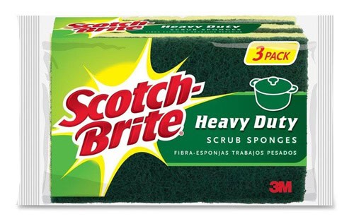 3M Scotch Brite Heavy Duty Scrub Sponge