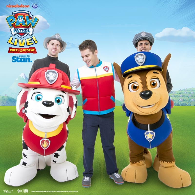 PAW Patrol Live Race to the Rescue
