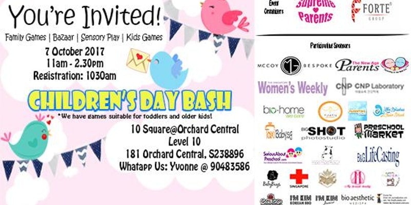 Childrenw Day Bash by Supreme Parents X Forte Group