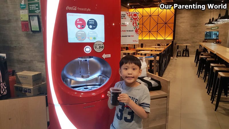 Wingstop Coca-Cola freestyle machine