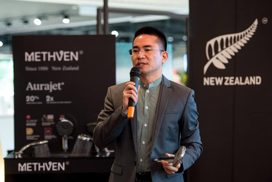 Methven Asia CEO Andy Chen