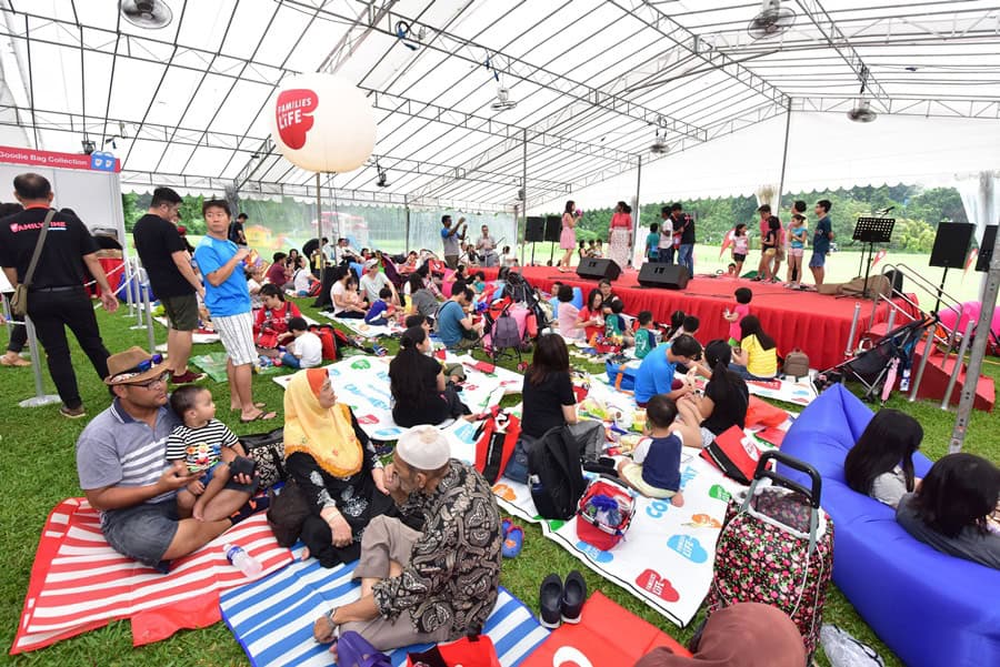 Families for Life Picnic at Istana 2