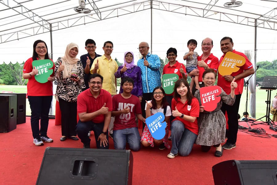 Families for Life Picnic at Istana