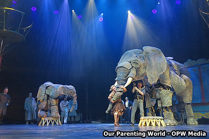 Circus 1903 Elephant Training