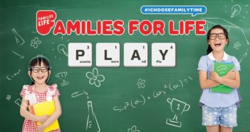Families For Life’s Parents Learn and Play (P.L.A.Y.) Programme