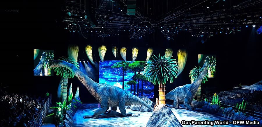 Walking with best sale dinosaurs indoor stadium