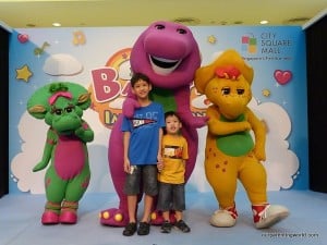 Enter Barney's World of Imagination at City Square Mall - Our Parenting ...