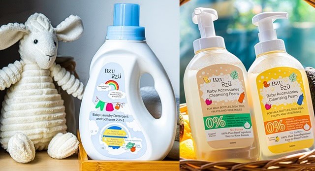 Clean and Gentle: BZU BZU’s Essentials for Baby Laundry and Accessories