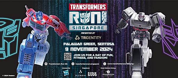 Get Ready to Roll Out: TRANSFORMERS Run Singapore 2024 presented by Tridentity